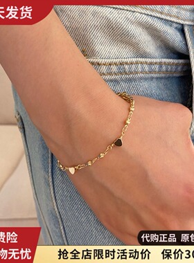 bm手链桃心链条精致配饰女