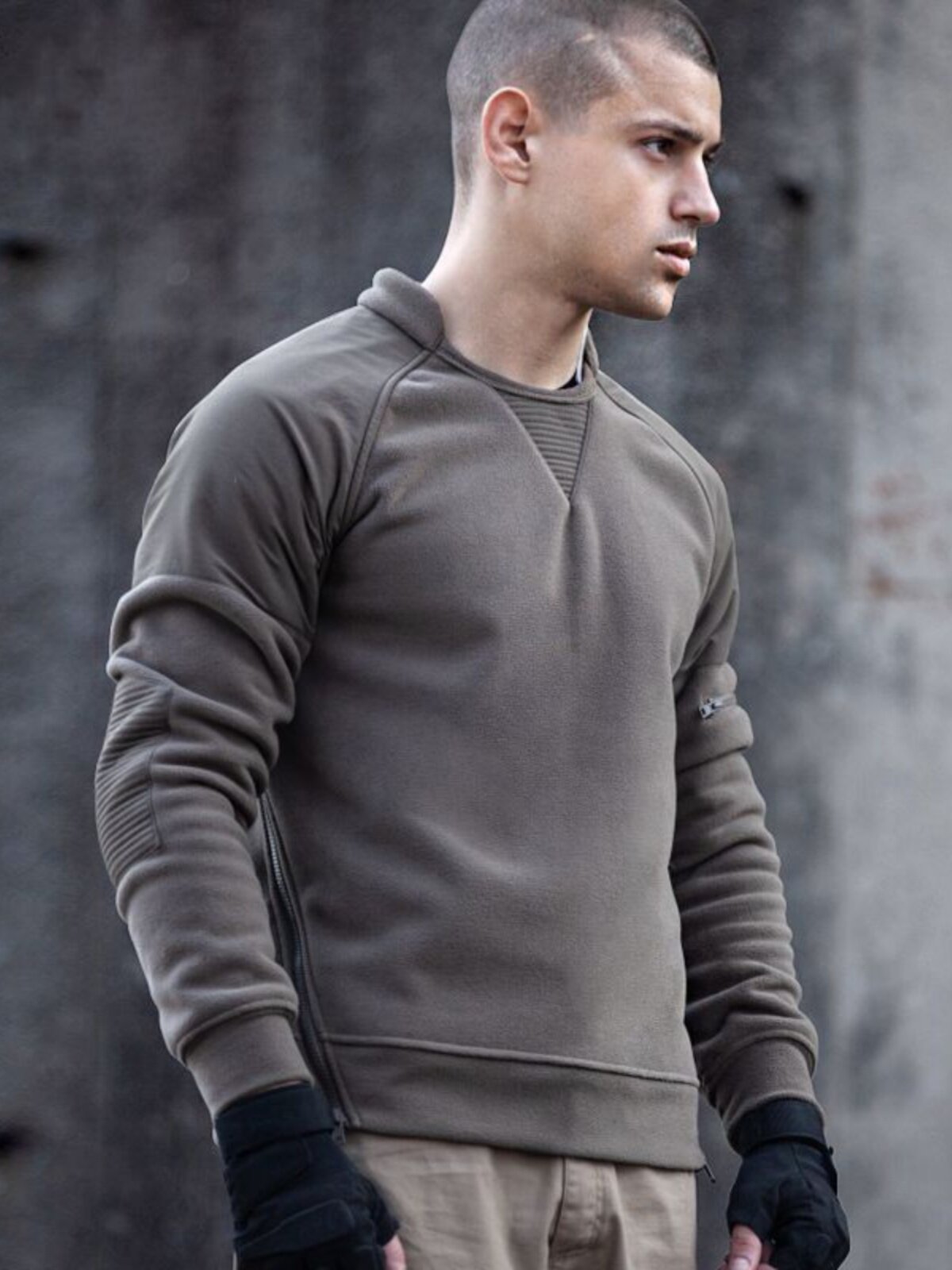 남성용 가을 겨울 플리스 재킷 가을 겨울 플러스 벨벳과 두꺼운 폴라 플리스 탑 방풍 및 따뜻한 야외 풀오버 바닥 셔츠