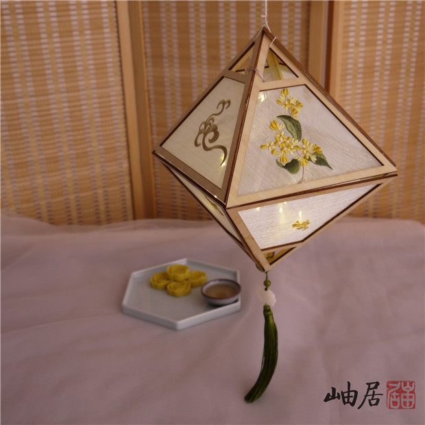 菱形灯DIY材料包手工活动道具