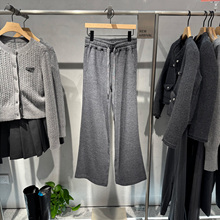 专柜正品艾诺丝雅诗国内代购2025冬百搭阔腿休闲长裤女41013102A