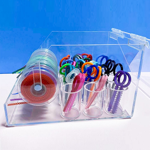 牙科正畸结扎圈盒正畸橡皮链盒