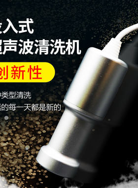 超声波清洗机便携家用眼镜水果