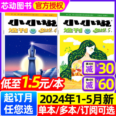 小小说选刊杂志2024年每月更新