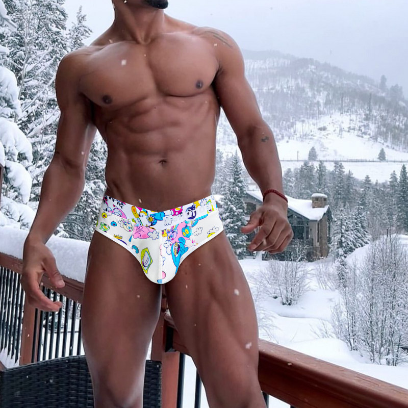 新款V型男士卡通可爱内裤男低腰个性青少年运动三角裤头潮流学生,女士内衣/男士内衣/家居服,男三角内裤,淘宝优惠券,粉丝福利购,淘宝优惠卷