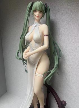 初音未来 绿发公主 初音 美少手办模型gk超大雕像摆件