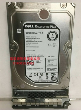 DELL SCV300 SCV2000 SC4020 SC8000 3T 7.2K 3.5 SAS 储存硬盘