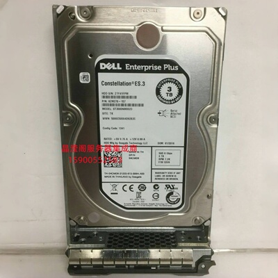 DELL SCV300 SCV2000 SC4020 SC8000 3T 7.2K 3.5 SAS 储存硬盘