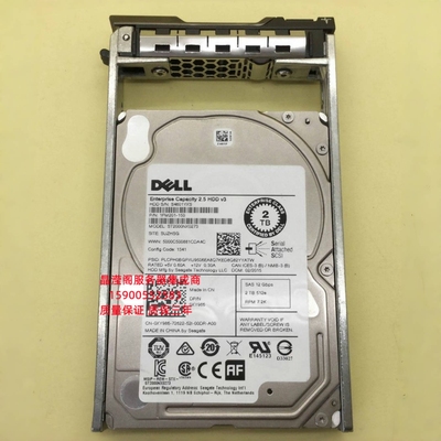 DELL R620 R630 R640 R720 R730 R740 2T 7.2K 2.5 SAS 12Gb 硬盘