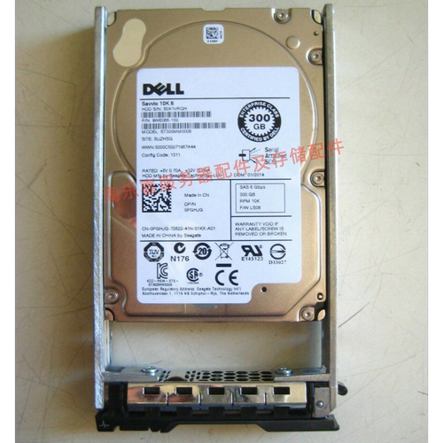 DELL R610 R620 R710 R720 R810 R820 R910 300G 10K 2.5 SAS硬盘