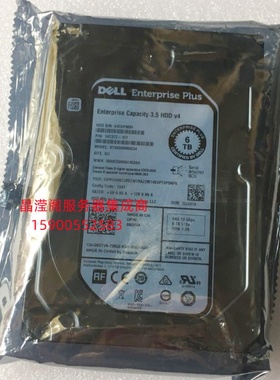 DELL SCV300 SCV2000 SCV2080 SCV3000 6T 7.2K 3.5 SAS 储存硬盘