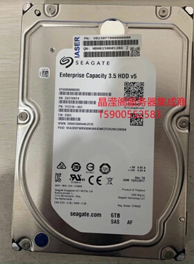 浪潮 ST6000NM0095 6T 7.2K 3.5 SAS 12Gb 256M M5 M6 服务器硬盘