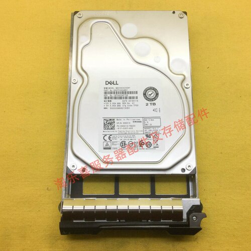 DELL MG04SCA20ENY 0HHX14 2T SAS 7.2K 3.5 12G R730 R740 硬盘
