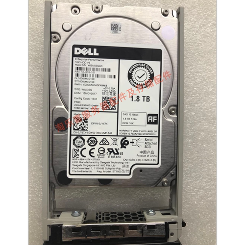 DELL MD3620I MD3620F MD3660F MD3660I储存硬盘1.8T 10K 2.5 SAS
