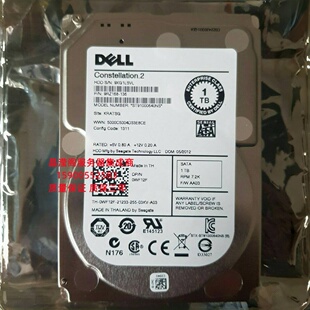 原装 DELL ST91000640NS 0WF12F 1T 7.2K 2.5 SATA 64M服务器硬盘