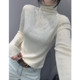 加绒高领针织衫 内搭上衣冬 一体绒毛衣打底小衫 女长袖 气质百搭修身