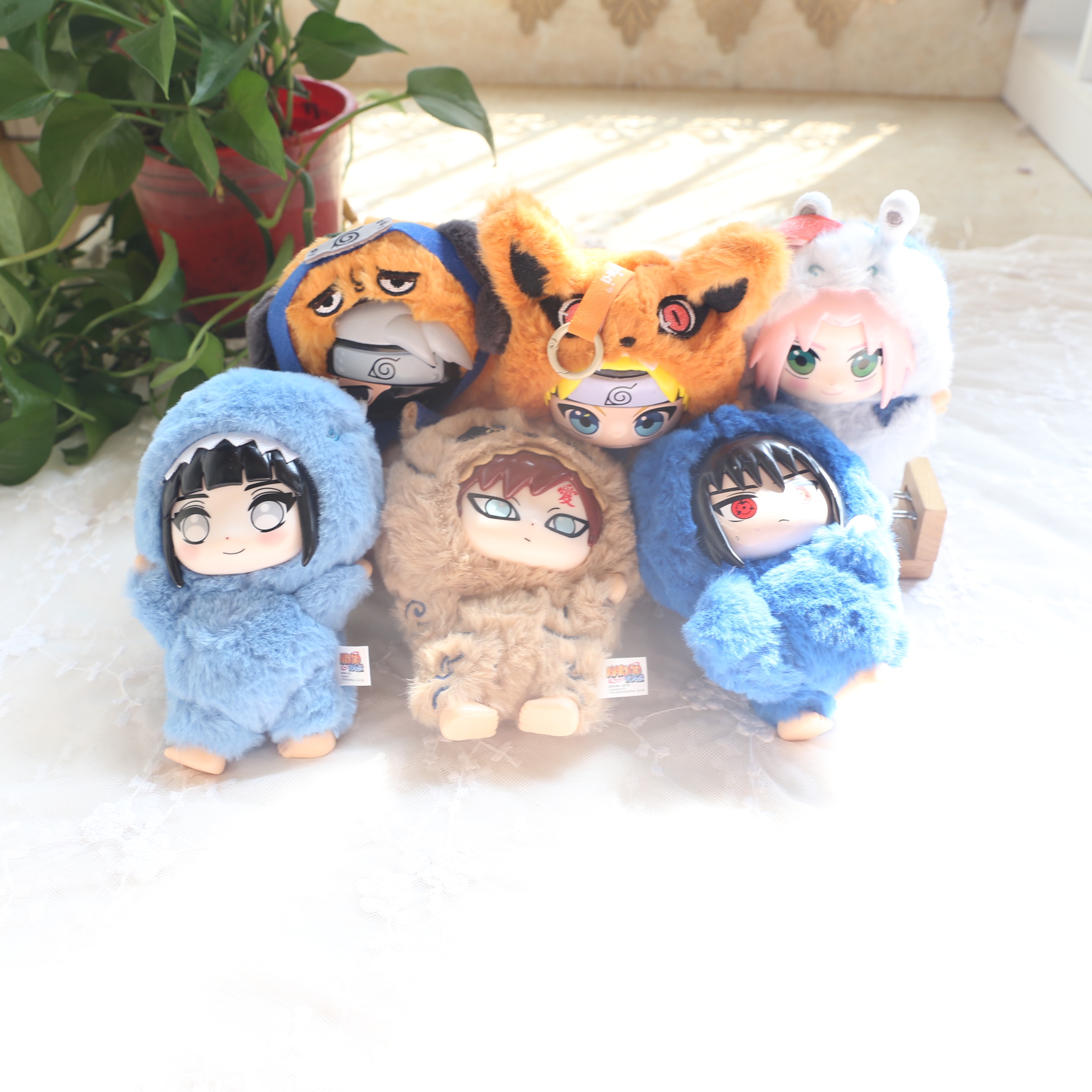 火影动漫可爱毛绒钥匙扣