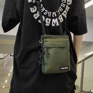 单肩小挎包手机包男女款放7寸手机充电宝装护照户口本防泼水耐磨