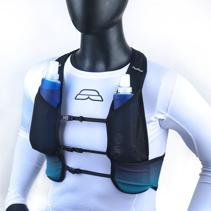 户外运动轻便网布马拉松跑步马甲背心包3L双水壶胸包夜跑反光背包,箱包皮具/热销女包/男包,胸包,淘宝优惠券,粉丝福利购,淘宝优惠卷