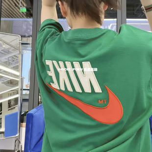 Nike/耐克 Sportswear 透气刺绣宽松休闲运动短袖T恤 DM6426-365