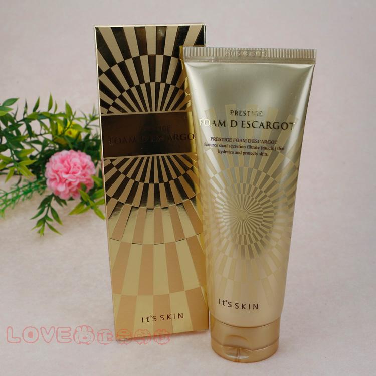 现货韩国 it's skin伊思 晶钻美肌蜗牛泡沫洗面奶洁面乳150ml