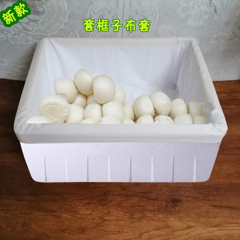 布套棉布袋保温布套棉被套泡沫箱子早餐送馒头包子框外卖箱定纯棉
