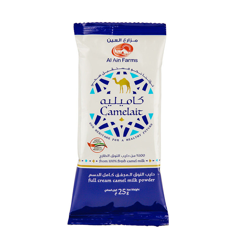 迪拜购 原装正品camelait纯驼乳粉高钙无糖骆驼奶25g体验装