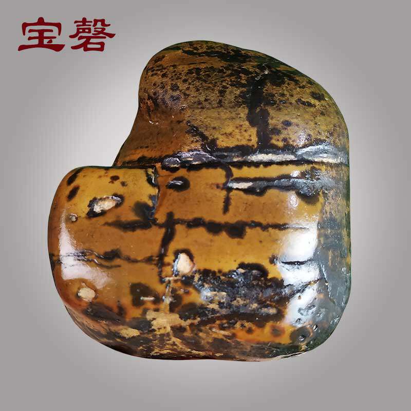 把玩石大湾石天然原石sno67宝磬奇石观赏手玩小品石柳州文化特产