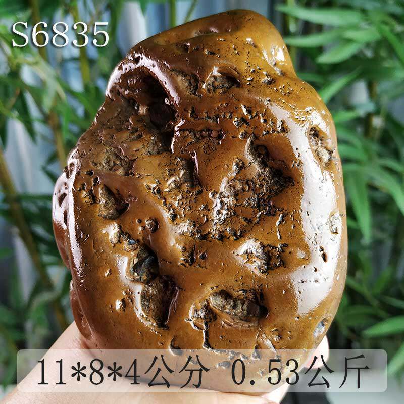 宝磬天然小品石sno103大湾石珍贵观赏手玩石奇石把件产地一件包邮