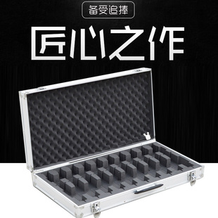 铝合金取样箱 注射器箱 100m针筒存放箱 油品采样箱 针管收纳箱