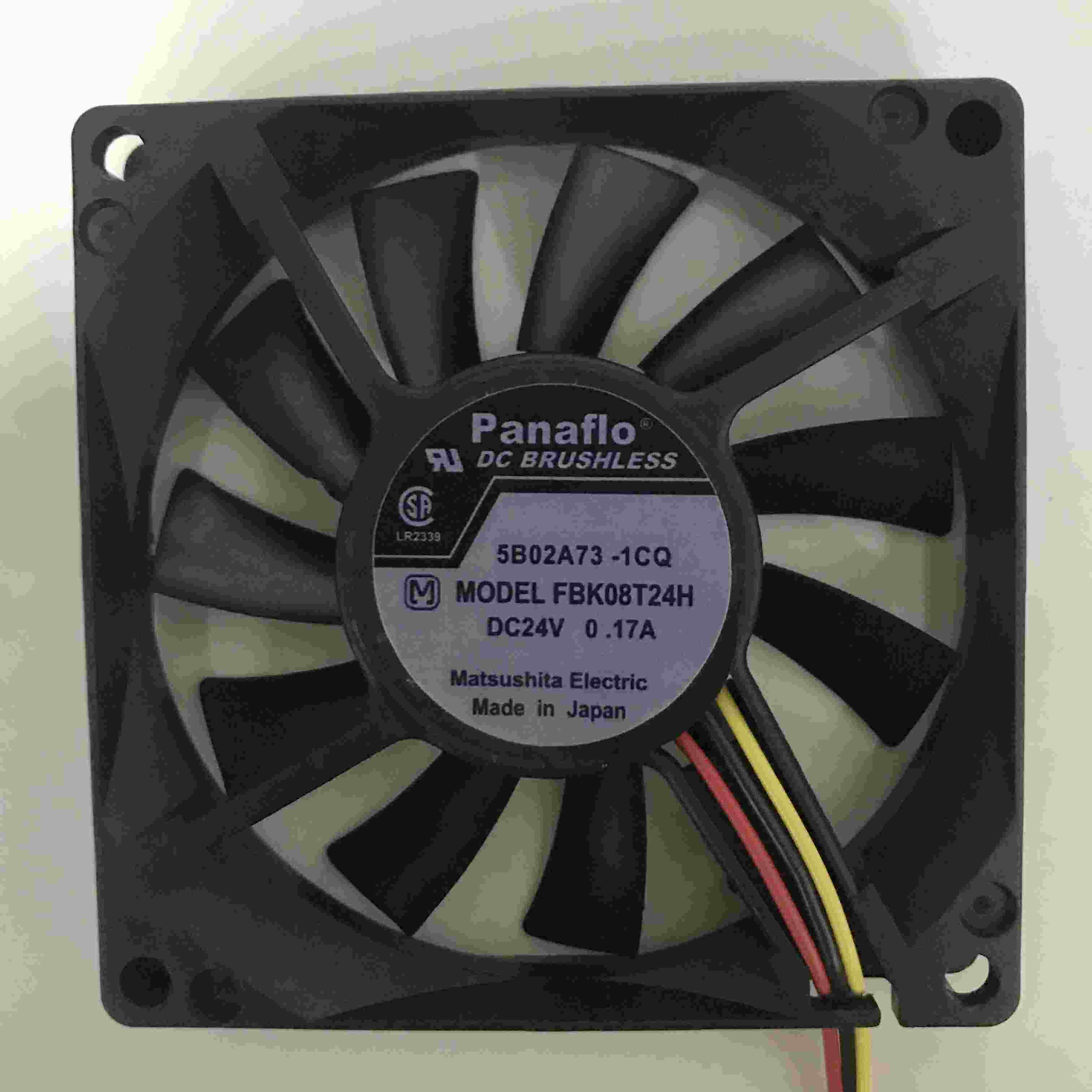 FBK08T24H 24V 0.17A原装Panafio 5B02A73-1CQ 8厘米发那科风扇