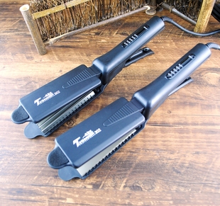 拓美达302调温不伤发电夹板玉米烫波浪蓬松玉米须拉直板夹理发店