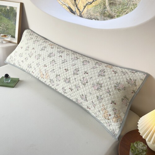 凉感丝双人长枕巾夏季冰丝