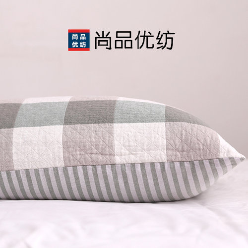 大尺寸50*78全棉加厚枕套一对装