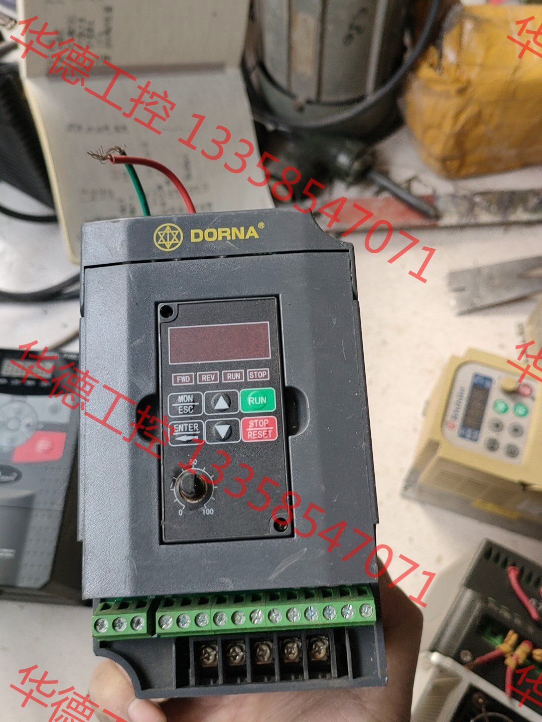 议价 东菱220v1.5kw变频器一台,成色自定义没擦,缺下盖,功