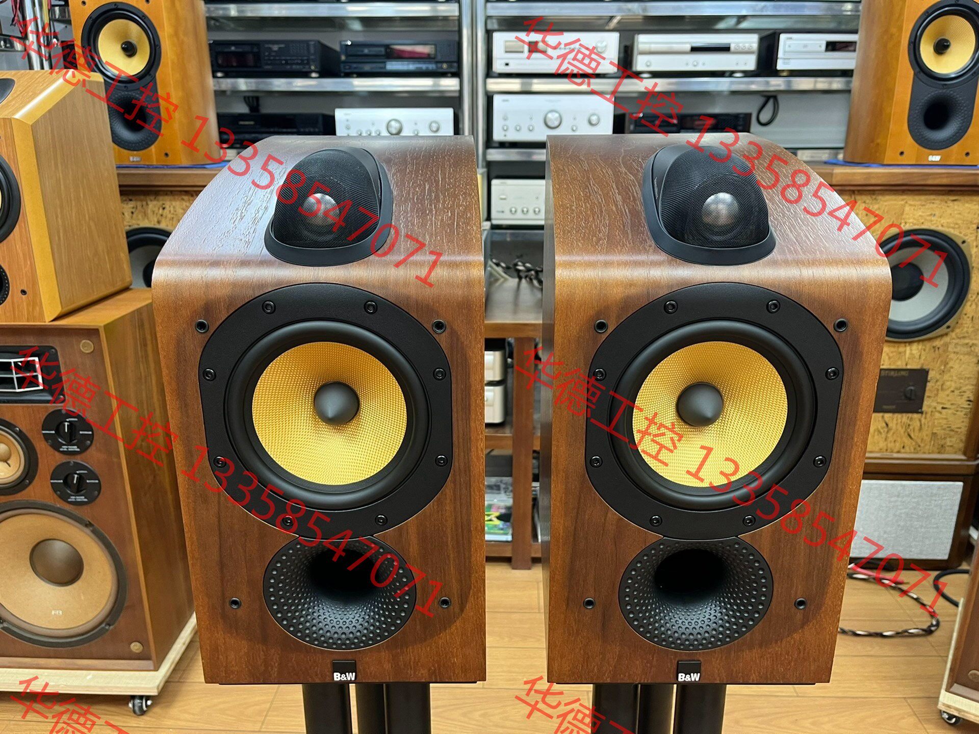 议价 英国b&w/宝华 705 进口发烧书架音箱