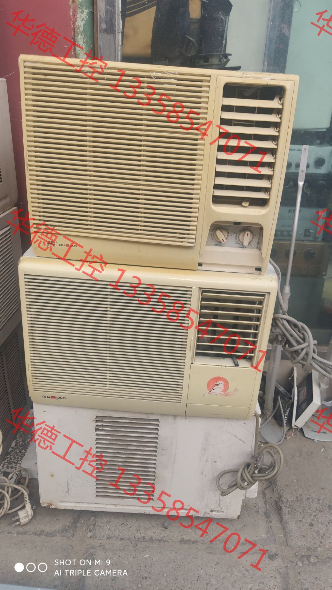 议价 古桥窗式空调,适合25平米左右房子使用