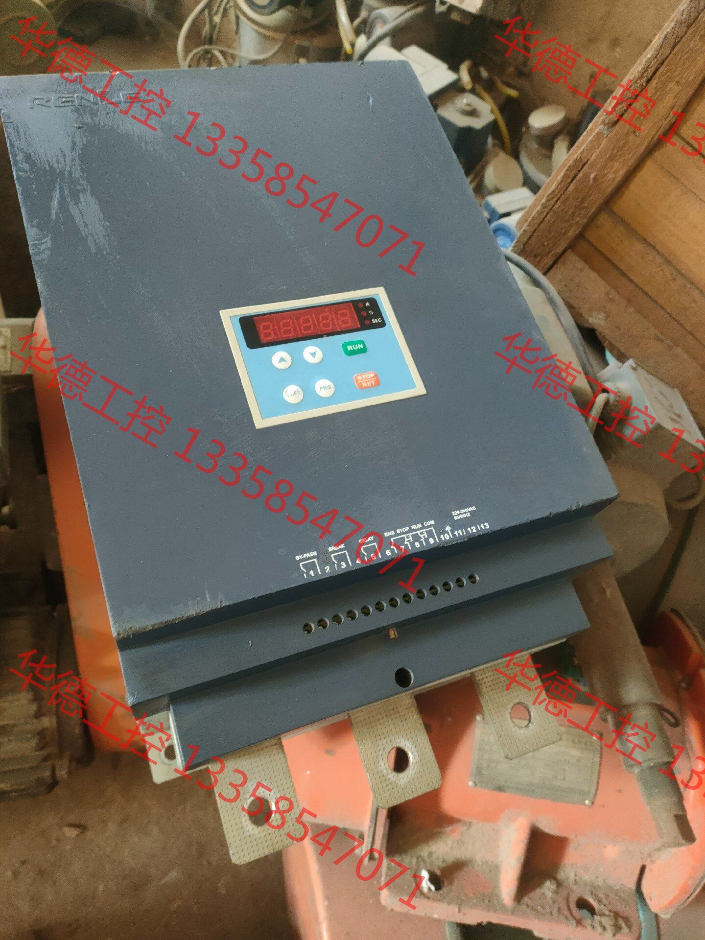 议价 雷诺尔软启动器jjr2115  额定电流200a 使用中拆机