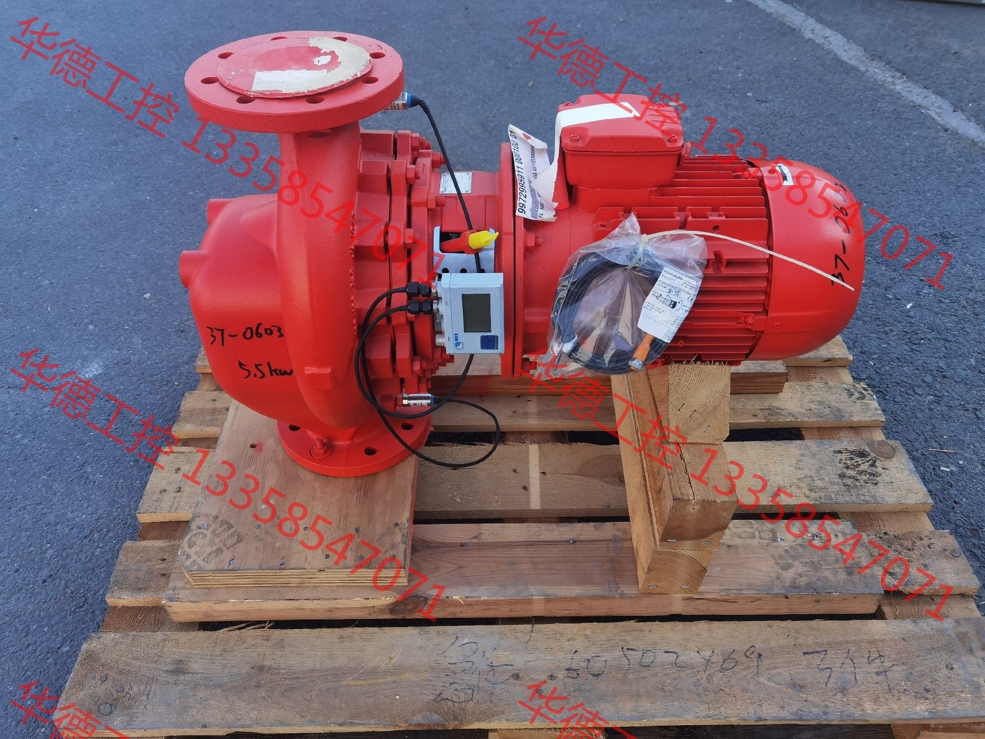 议价 ksb进口水泵,消防泵,全新未使用过的,成色型号如图,售出