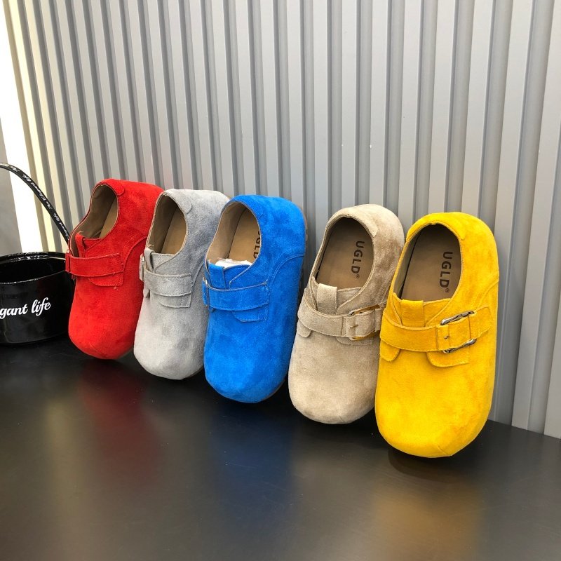 爆款丑萌大头勃肯鞋女2026春新款时尚魔术贴搭扣厚底增高休闲单鞋,女鞋,勃肯鞋/软木鞋,淘宝优惠券,粉丝福利购,淘宝优惠卷