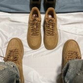 CJ9179 耐克Nike 200 AF1空军一号小麦色男款 低帮板鞋 Air Force1
