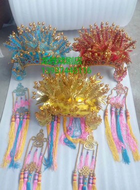 凤冠菩萨帽子观音新娘头饰佛像