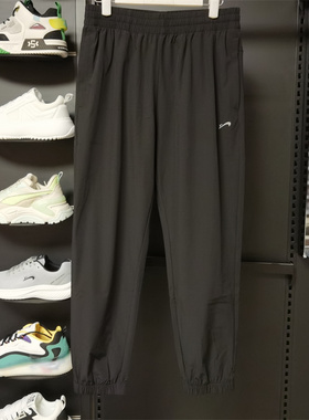 贵人鸟正品男装2023秋季新款速干宽松运动休闲束脚九分裤C333B83
