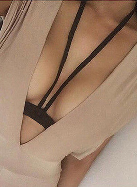 线束松紧带时尚绑带文胸吊带上衣 女