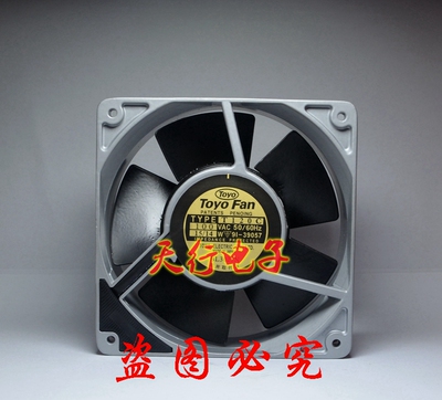 T120C 12038 散热风扇100v 机柜电柜 配电箱电焊机静音轴流风扇