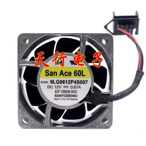 9LG0612P4S007三洋/SANYO DC12V 0.67A PWM控制散热风扇原装现货