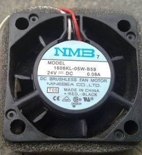 1606KL-05W-B59 全新日本美蓓亚NMB 24V 0.08A 40*40*15 轴流风扇