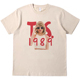 卡其色纯棉T恤复古vintage男女宽松情侣短袖 霉霉Taylor Swift tee