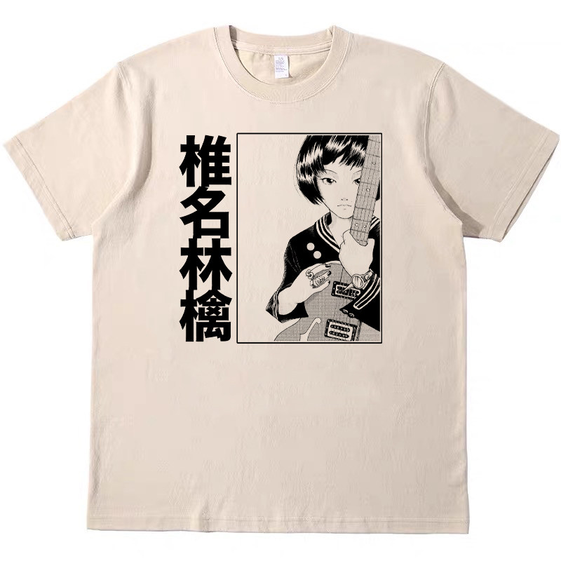 椎名林檎东京事变 美式复古短袖bf男女情侣T恤纯棉tee原创tshirt
