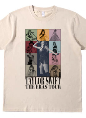 霉霉泰勒Taylor Swift演唱会美式T恤复古vintage男女宽松短袖tee