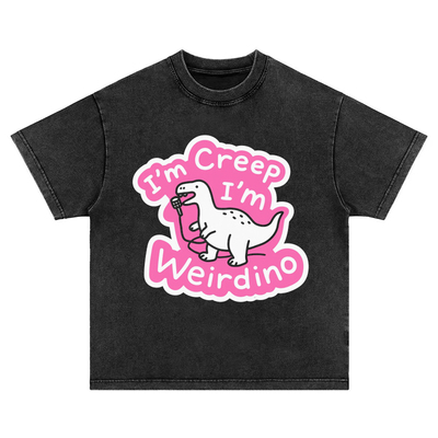 RADIOHEAD摇滚短袖Vintage水洗做旧复古T恤男女情侣美式高街tee